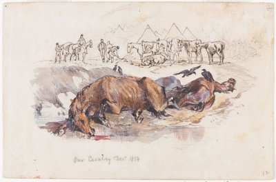 Vores kavaleri, døde heste af Henry John Wilkinson