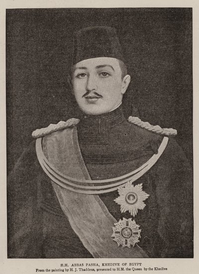 HH Abbas Pasha, Khedive i Egypten af Henry Jones Thaddeus