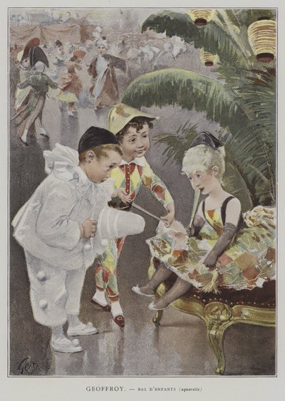 Bal dEnfants (Børnebal) af Henri Jules Jean Geoffroy