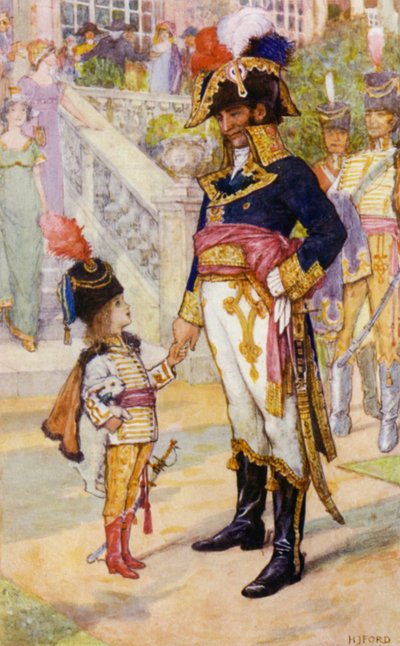 Udover den hvide kanin beundrede Aurore meget general Murat af Henry Justice Ford
