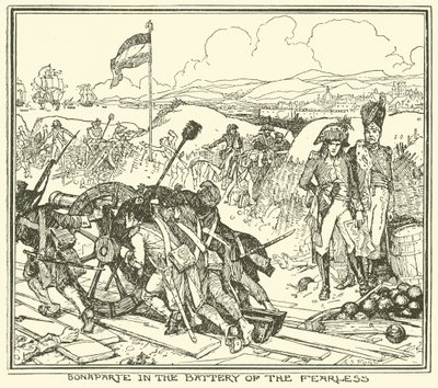 Bonaparte i de frygtløses batteri af Henry Justice Ford