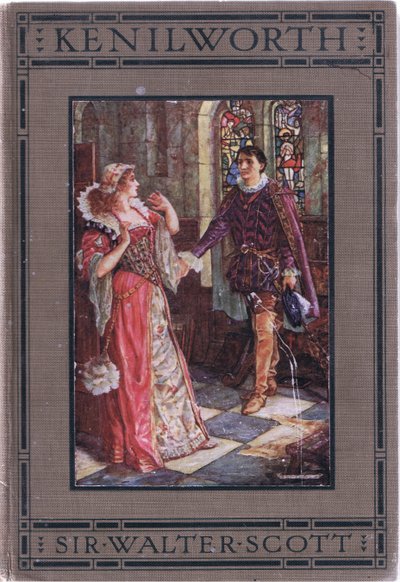 Forside, illustration fra Kenilworth, ca. 1910 af Henry Justice Ford