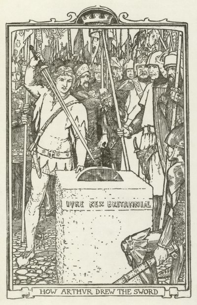 Hvordan Arthur trak sværdet af Henry Justice Ford