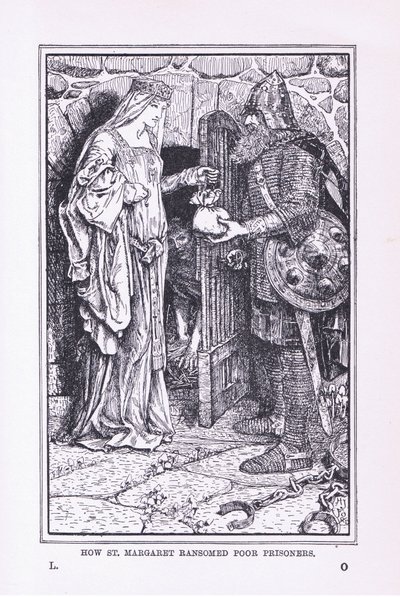 Hvordan St. Margaret løskøbte fattige fanger, 1912 af Henry Justice Ford