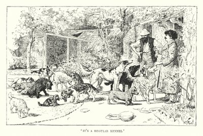 "Det er en almindelig kennel" (gravering) af Henry Justice Ford