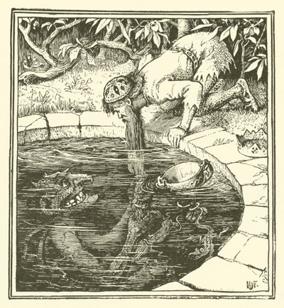 Kong Kojata (gravering) af Henry Justice Ford