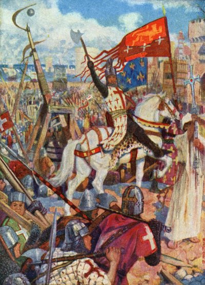 Kong Richard I i det hellige land af Henry Justice Ford