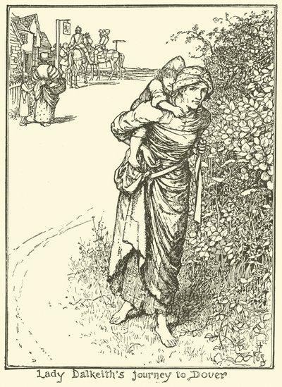 Lady Dalkeiths rejse til Dover af Henry Justice Ford