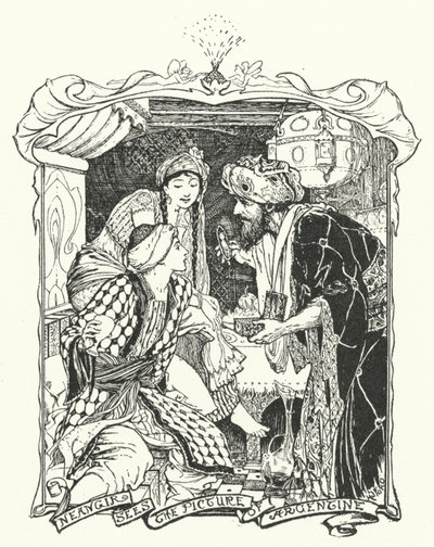 Neangir ser billedet af argentinsk (gravering) af Henry Justice Ford