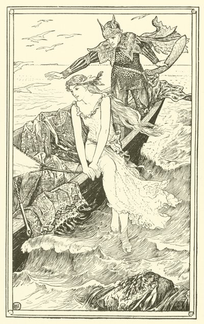 Den Gyldne Havfrue (gravering) af Henry Justice Ford