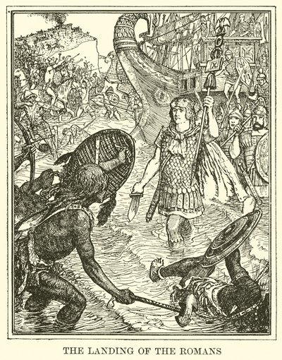 Romernes landgang af Henry Justice Ford