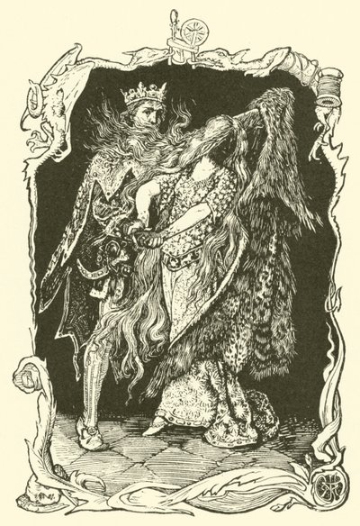 Det mangepelsede væsen (gravering) af Henry Justice Ford