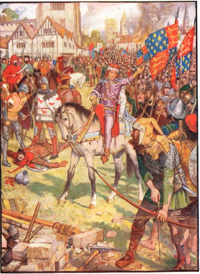 The Peasants Revolt, illustration fra 