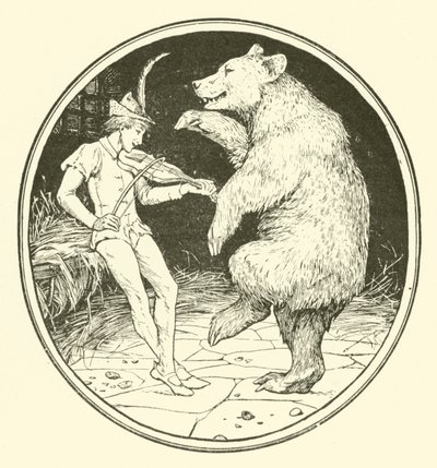 Historien om en klog skrædder (gravering) af Henry Justice Ford