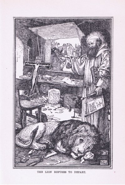 Løven nægter at rejse, 1912 af Henry Justice Ford