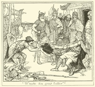"At få ham til at blive højere" (gravering) af Henry Justice Ford
