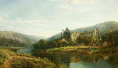 Tintern Abbey, 1861 af Henry Jutsum