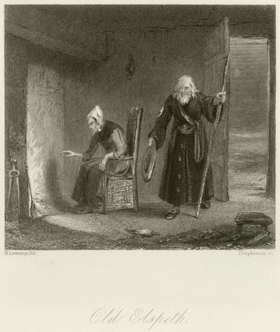 Gamle Elspeth af Henry Liverseege