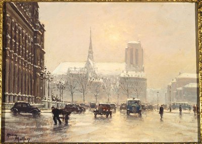 Notre-Dame set fra Place de l