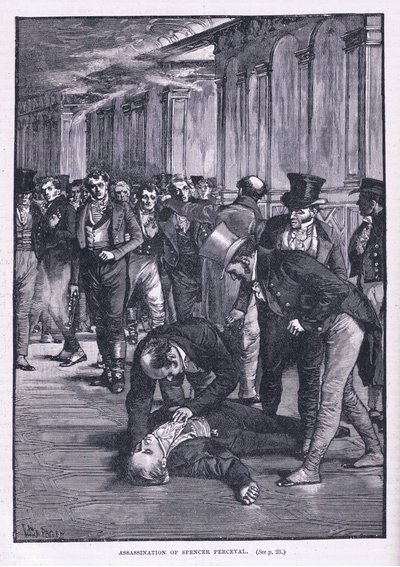 Mordet på Spencer Perceval af Henry Marriott Paget
