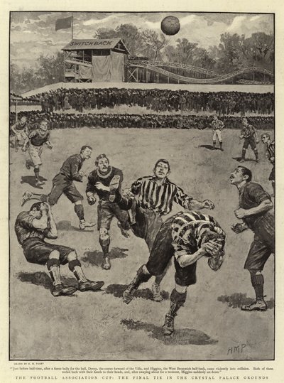 Football Association Cup, finalen i Crystal Palace Grounds af Henry Marriott Paget