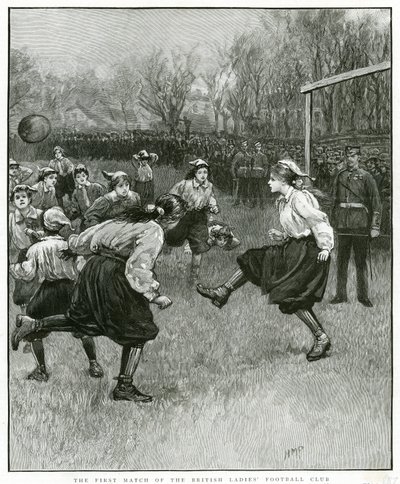Den første kamp i British Ladies