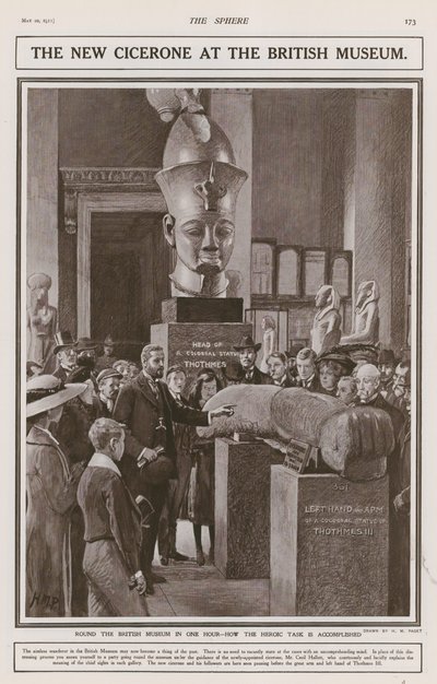 Den nye Cicerone på British Museum af Henry Marriott Paget