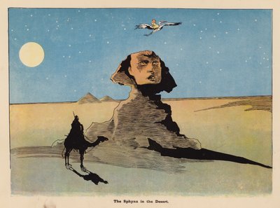 Illustration til The Adventures of a Japanese Doll (farvelitografi) af Henry Mayer