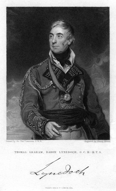 Thomas Graham, 1. Baron Lynedoch, skotsk politiker og soldat, 1831 af Henry Meyer