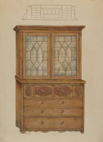 Skrivebord af Henry Meyers