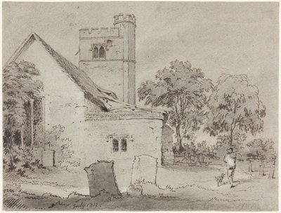 Aldenham Kirke, Hertfordshire af Henry Monro