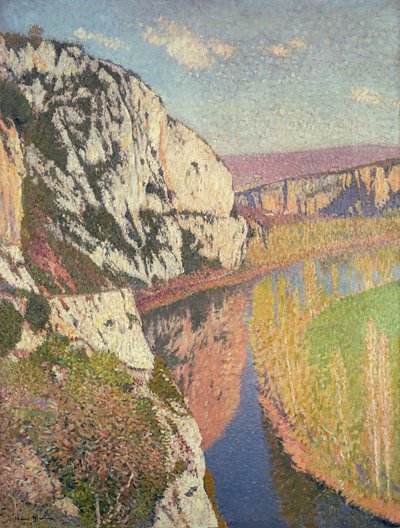 Landskab ved Douellens, 1897 af Henry Moret