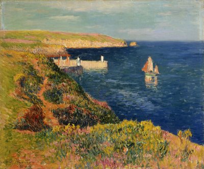 Port-Eudy, Ile-de-Groix, af Henry Moret