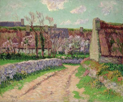 Landsby i Clohars af Henry Moret