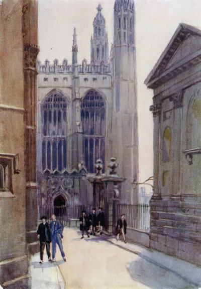 Kings Chapel og Clare Chapel af Henry Morley