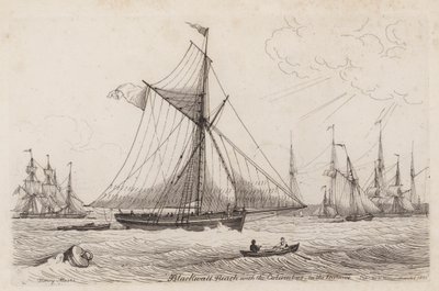 Blackwall Reach og Columbus i det fjerne af Henry Moses