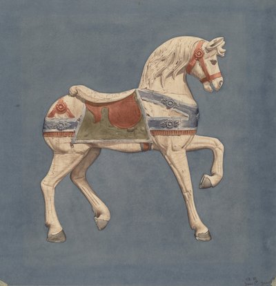 Karrusel hest af Henry Murphy