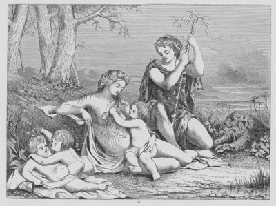 John Milton, L? Allegro af Henry Nelson after ONeil