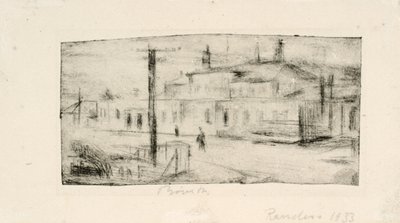 Banegården i Randers af Henry Nielsen