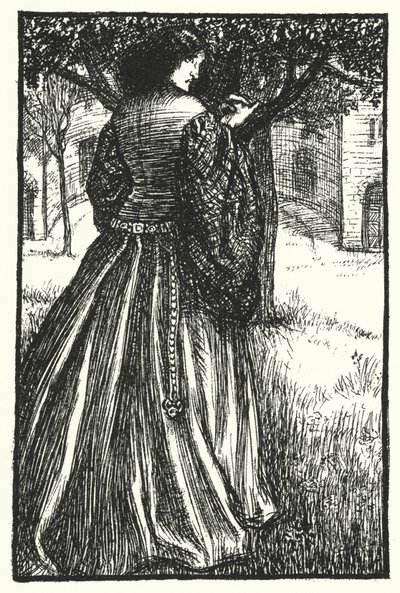 Matthew Arnold digt: Tristram og Iseult (gravering) af Henry Ospovat