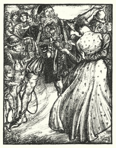 Shakespeares sang: "Kom køb" (litho) af Henry Ospovat