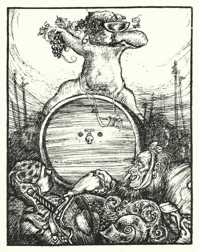 Shakespeares sang: "In thy vats our cares be drown