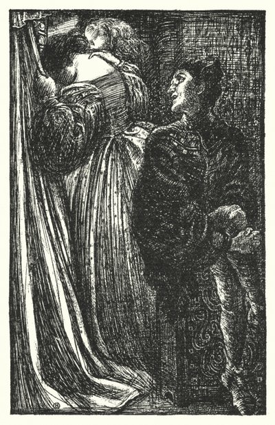 Shakespeares sang: "Suk ikke mere, damer" (litho) af Henry Ospovat
