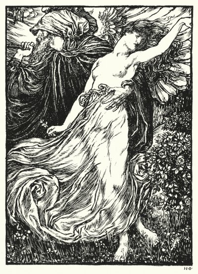 Shakespeares sonetter, Sonnet V (litho) af Henry Ospovat