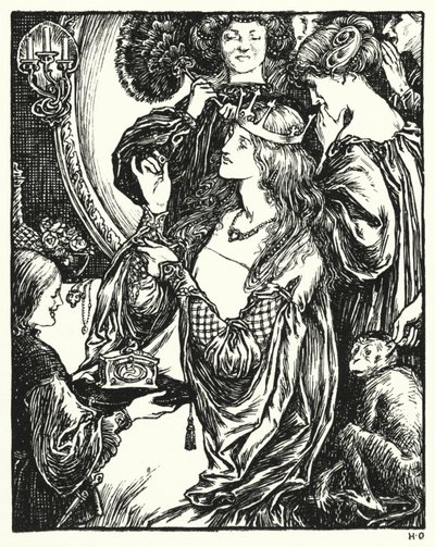 Shakespeares sonetter, Sonnet XCVI (litho) af Henry Ospovat