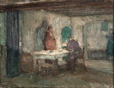 Og han forsvandt ude af deres syn, ca. 1898. af Henry Ossawa Tanner