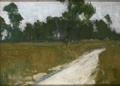 Landevej i Frankrig af Henry Ossawa Tanner
