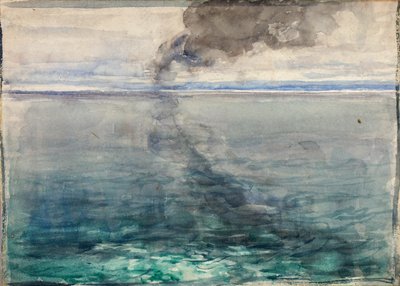 Krydser Atlanten (vender hjem) af Henry Ossawa Tanner