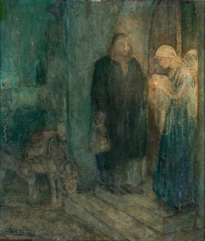 Afrejse til Egypten (på kroen) af Henry Ossawa Tanner