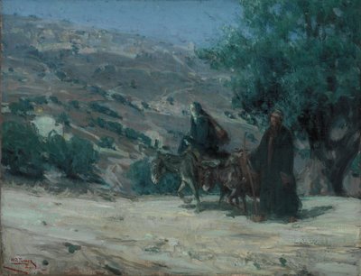 Flugt til Egypten af Henry Ossawa Tanner